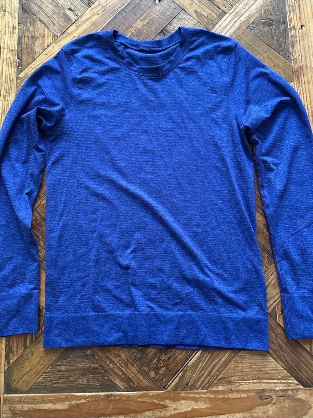 Lululemon Women Blazer Blue Larkspur Swiftly Breathe Relaxed Long Sleeve